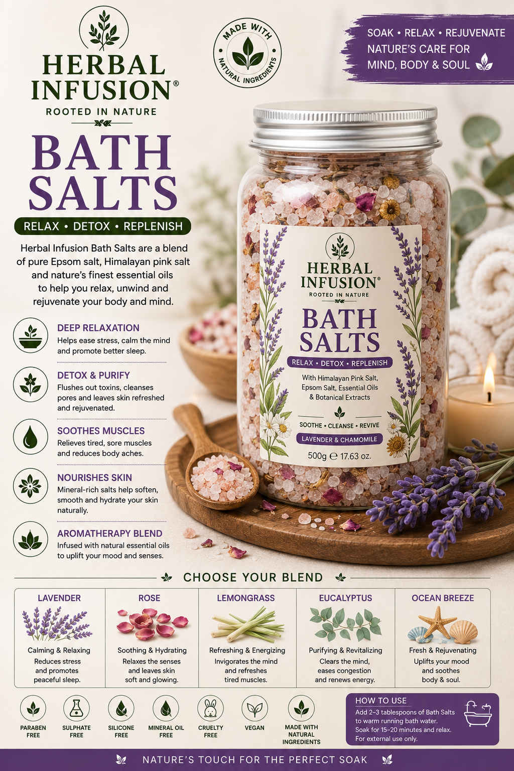 Herbal Bath Salts