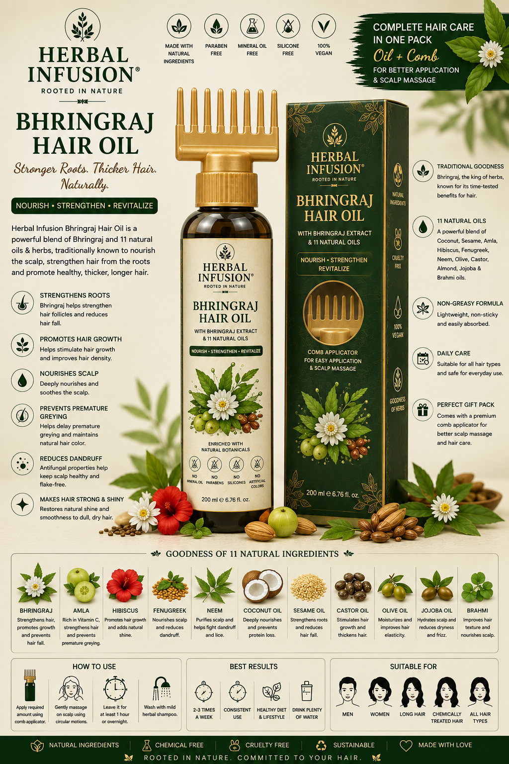 Bhringraj Hair Oil