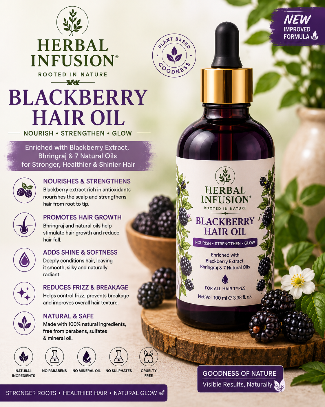 Blackberry Hair Oil