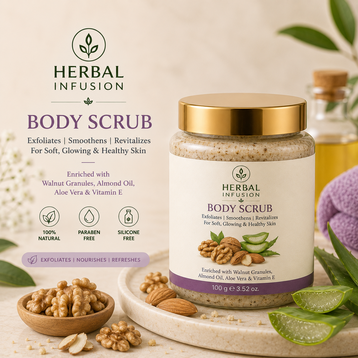 Herbal Body Scrub