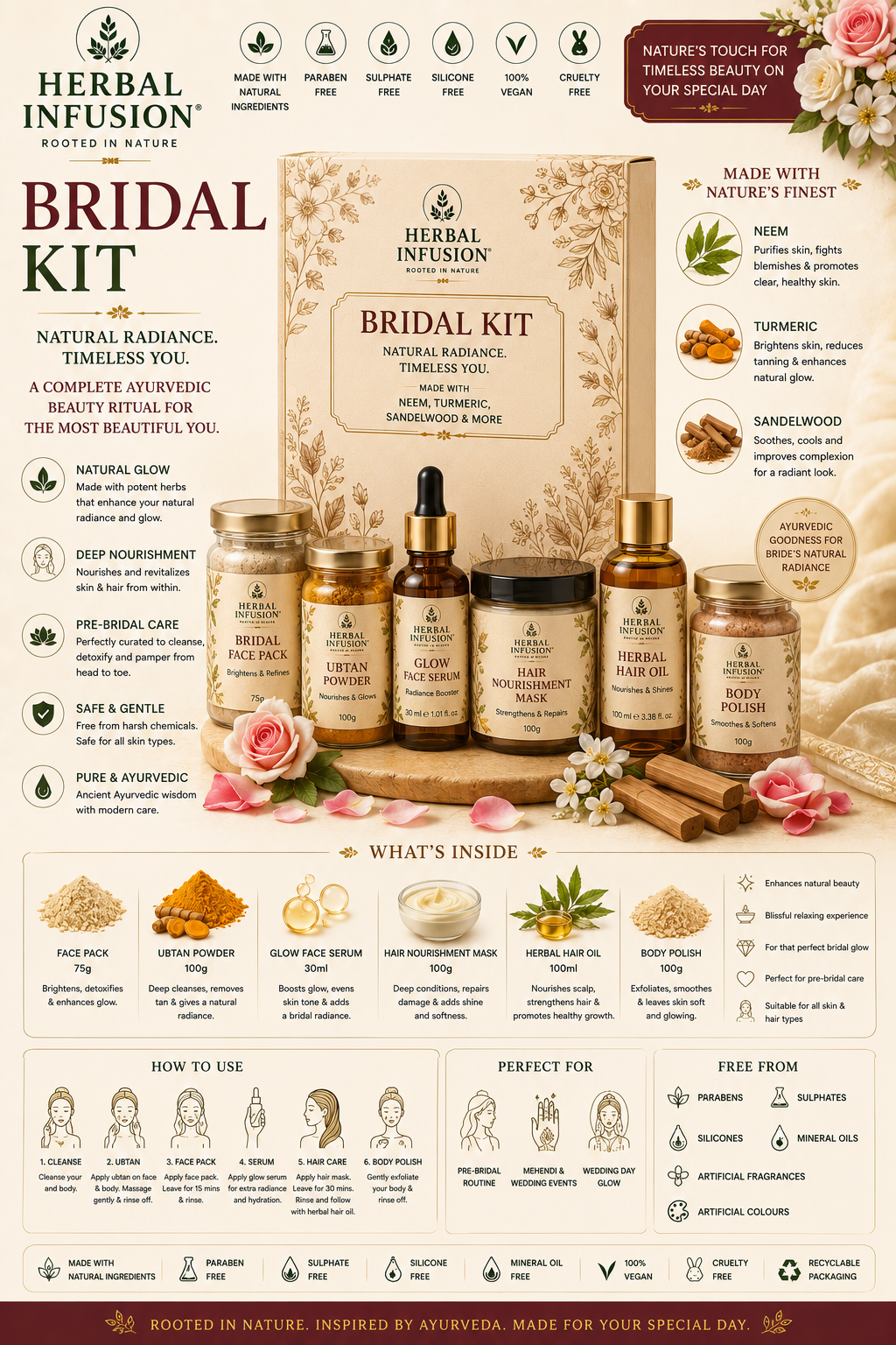 Herbal Bridal Kit
