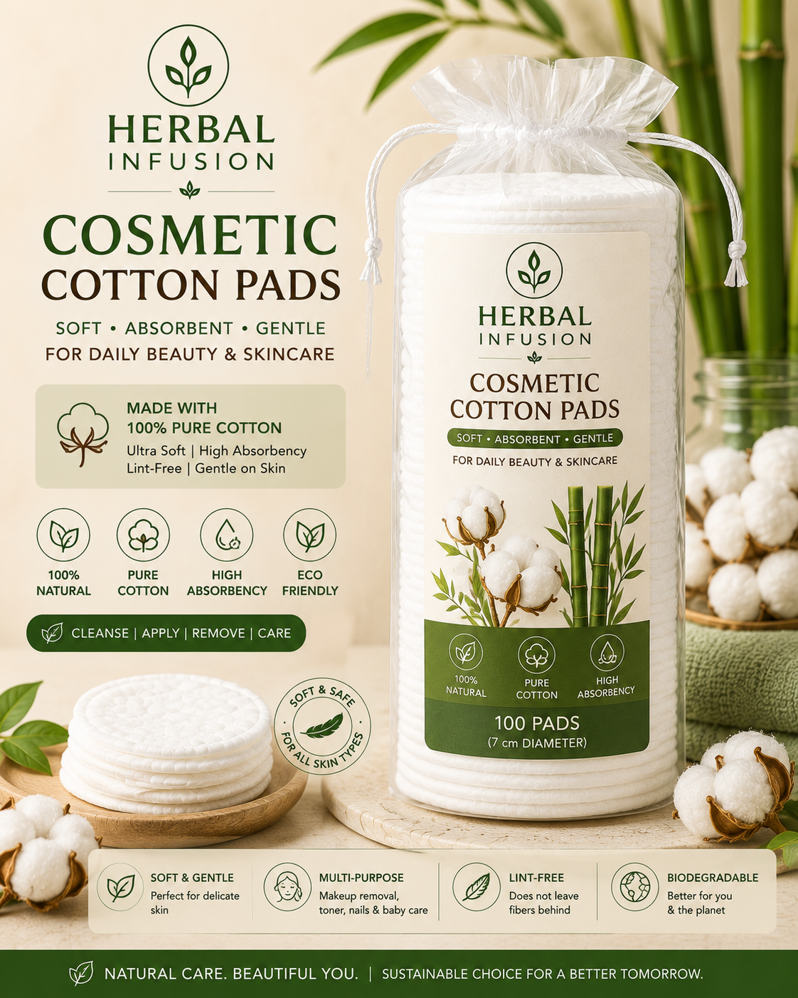 Cosmetic Cotton Pads