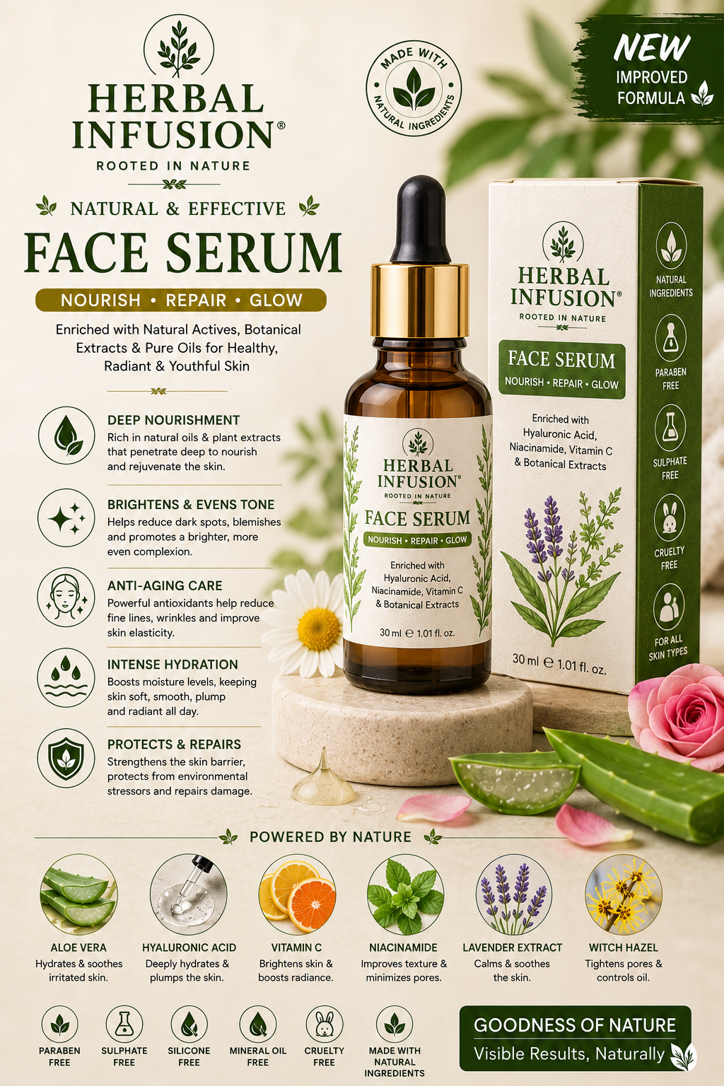 Herbal Face Serum
