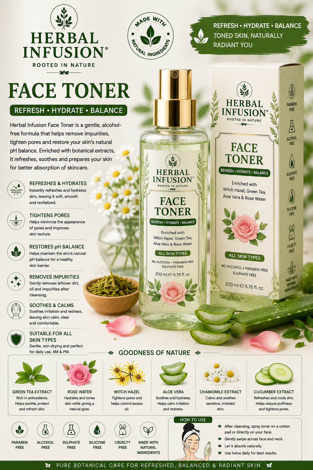 Herbal Face Toner