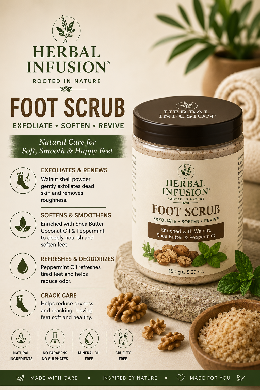 Herbal Foot Scrub