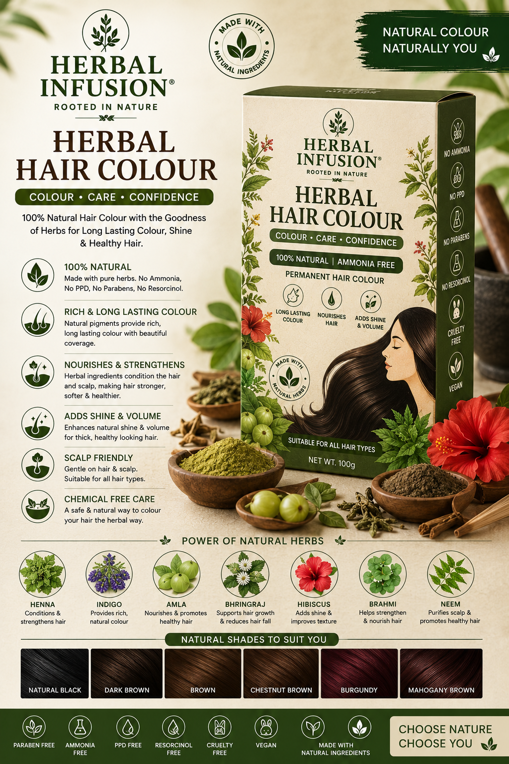 Herbal Hair Colour