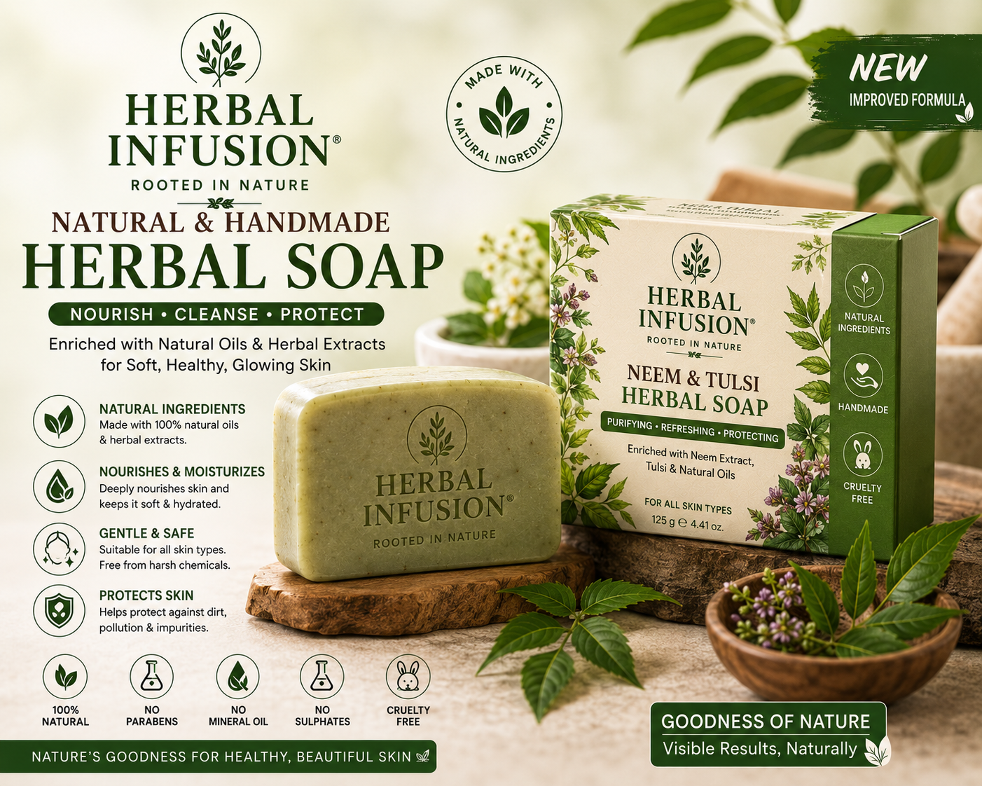 Herbal Infusion Soap