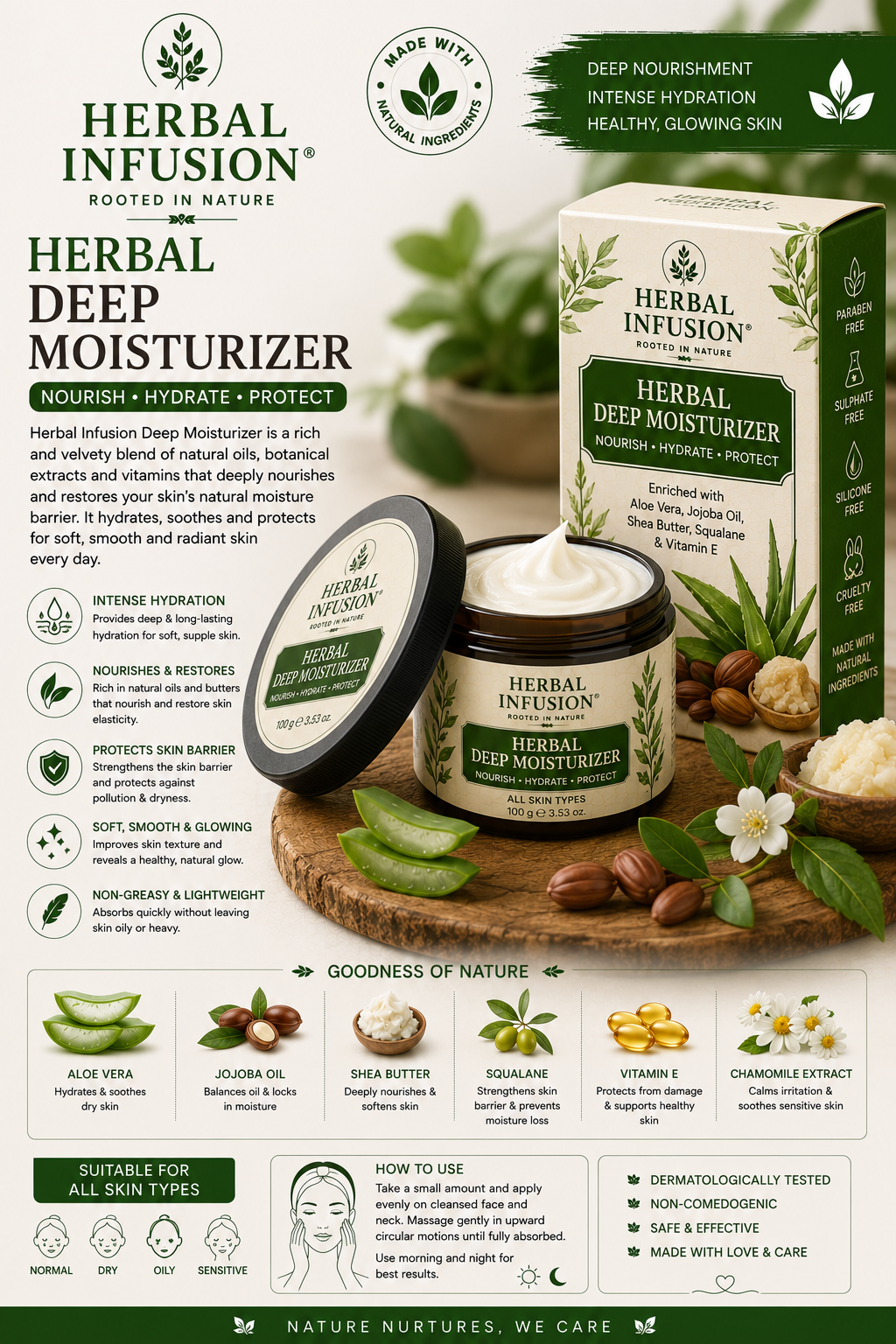 Herbal Deep Moisturizer