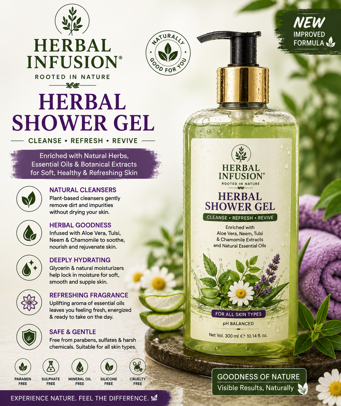 Herbal Shower Gel