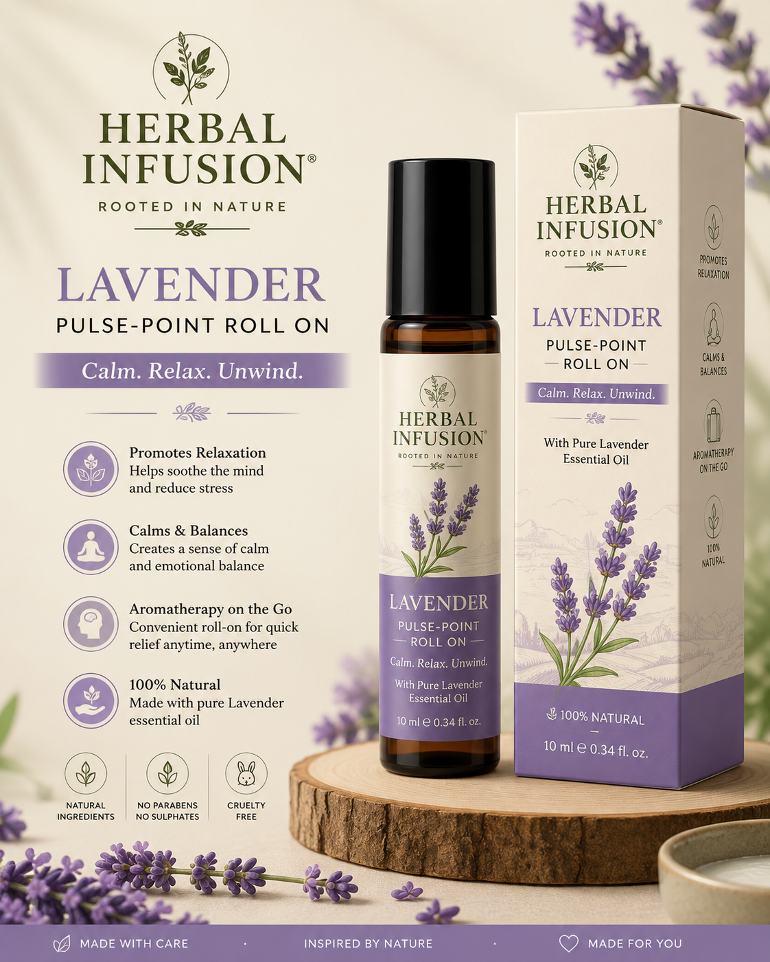 Lavender Pulse Point Roll-On