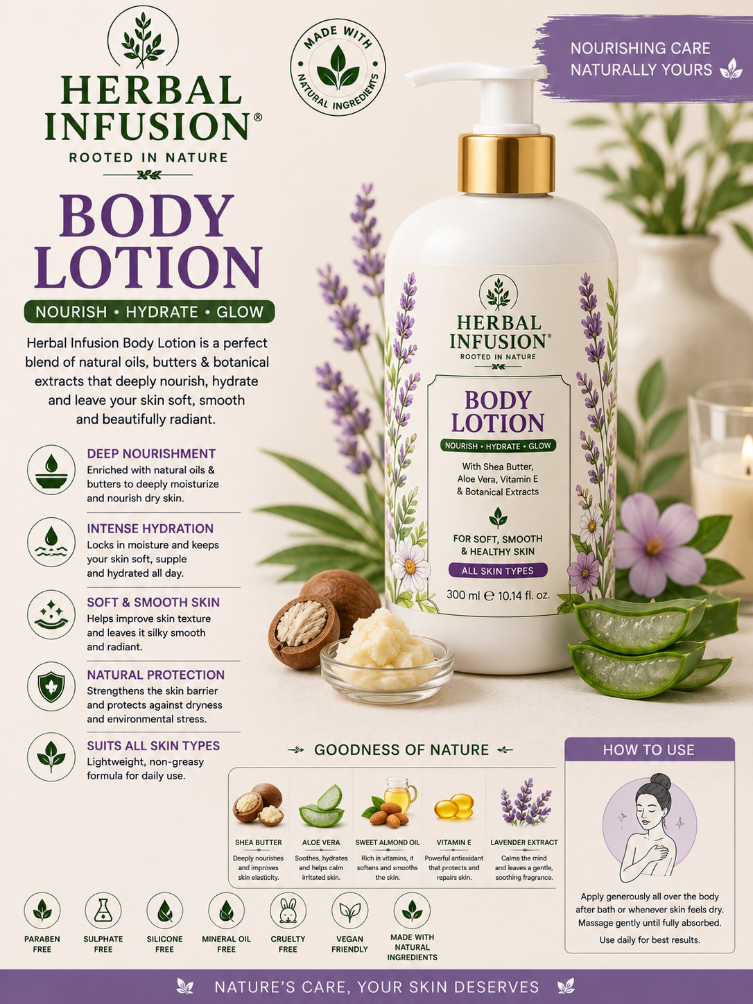 Lavender Body Lotion