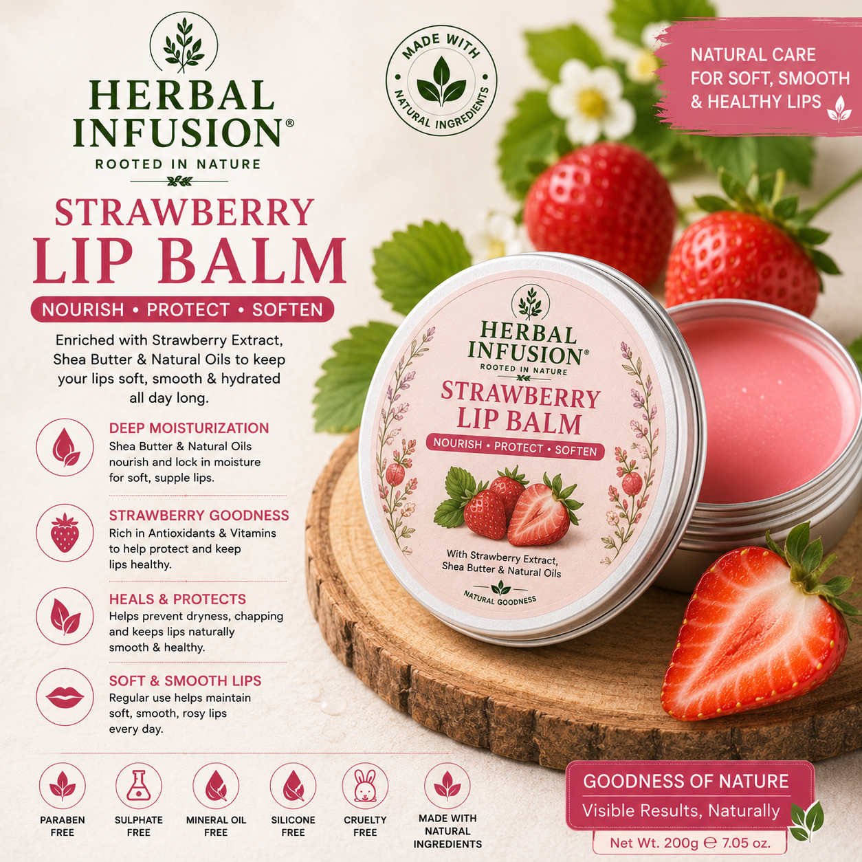 Herbal Lip Balm