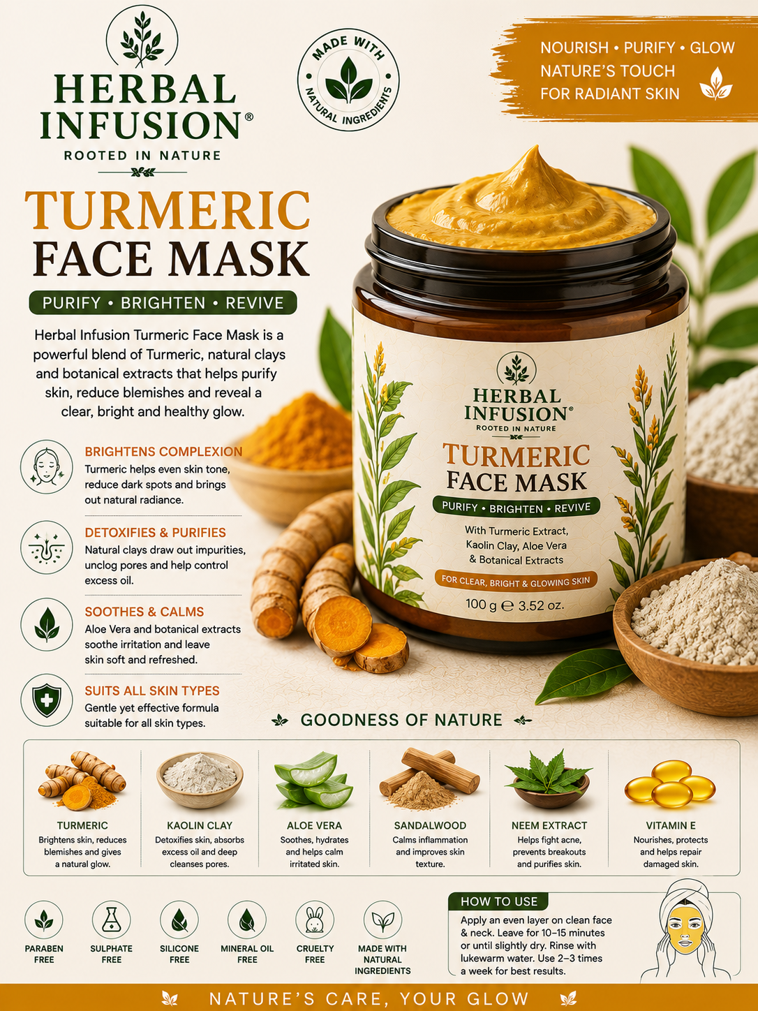 Turmeric Face Mask