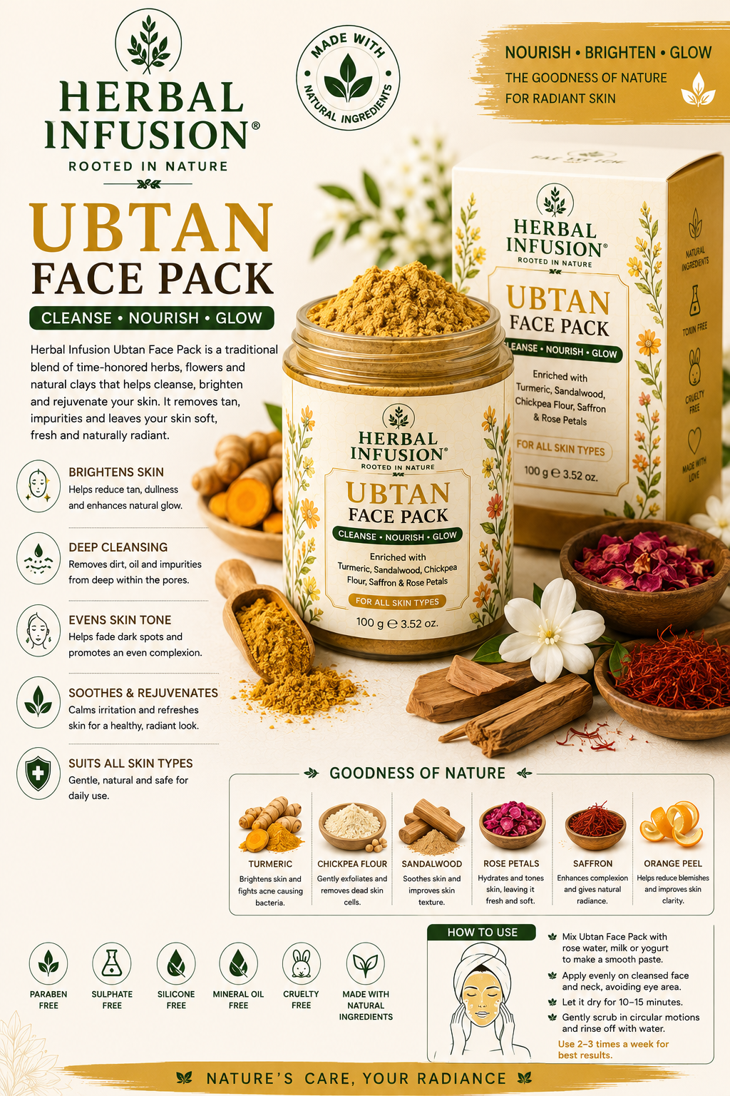 Ubtan Face Pack